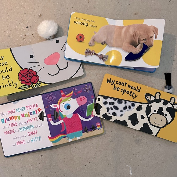 Noisy farm touch & feel book, Tails by Matthew Van Fleet toddler & baby book lot - Picture 2 of 2